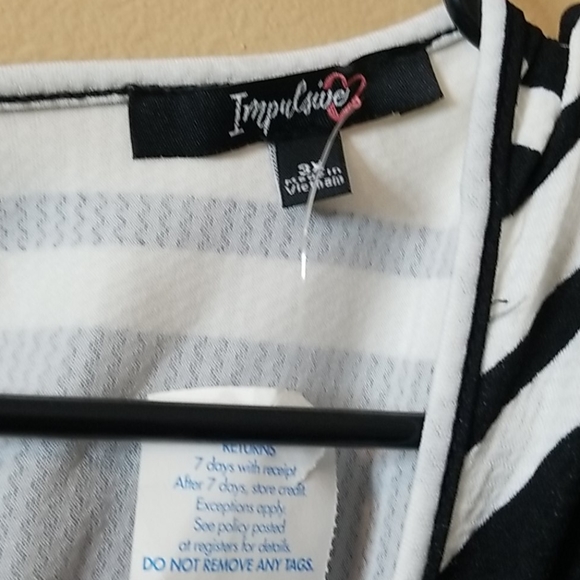 IMPULSIVE RUFFLE pepplum top - Picture 6 of 8